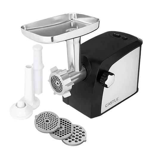 مفرمة لحوم، 2600 وات، 5 وظائف، MGS2600 - اسود فضي