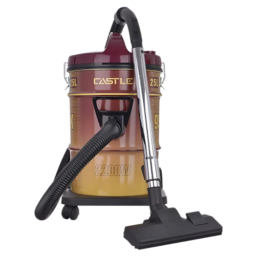 مكنسة برميلية، بدون كيس، 2200 وات، 25 لتر، تنظيف جاف، DVC2225 - نبيتي