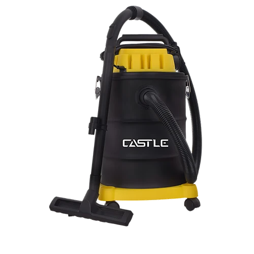 مكنسة برميلية، بدون كيس، 2400 وات، 30 لتر، تنظيف جاف / مبلل، DVC2430 - اصفر اسود